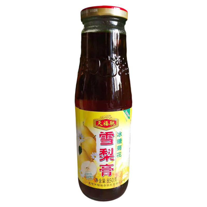 天福驰冰糖菊花雪梨膏传统滋补