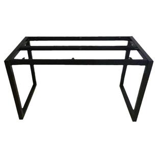 定制会议办公电脑桌架金属岩板玻璃桌腿茶几吧台餐桌脚工作台支架