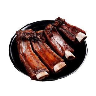 腊知府正宗腊排骨农家自制猪前排骨柴火烟熏风味四川特产腊肉腊肠