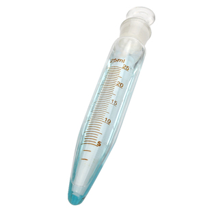 玻璃具塞尖底刻度离心管实验室化学试管带刻度5ml 10ml 15ml 20ml 25ml