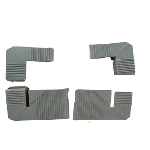 厨柜门配件连接件角码灶台门塑料直角晶钢门橱柜玻璃门内角连接头