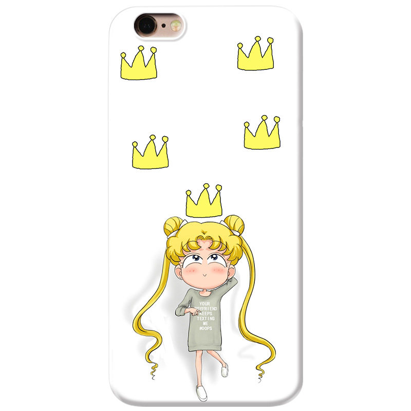 可爱水冰月适用iPhone13苹果7/8plus手机壳6S/XR/XS美少女战士14promax卡通se第二2三3代mini女款轻薄软