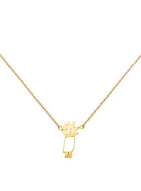 2019新款创意毛刺头男孩个性项链