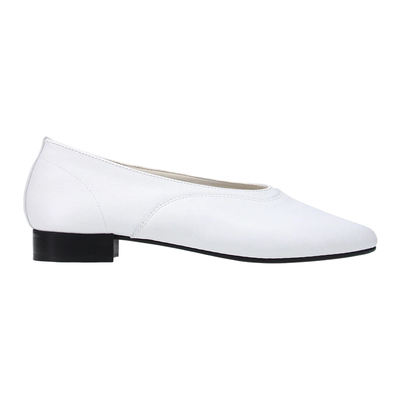 REPETTO丽派朵 OLYMPE白色低跟胶底芭蕾平底鞋 2026夏季新品