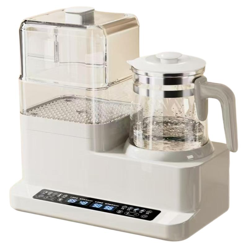 醇彩恒溫水壺嬰兒專用溫奶暖奶一體機(jī)家用全玻璃奶瓶消毒器帶烘干