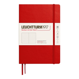 德国灯塔笔记本leuchtturm1917商务工作办公简约经典A5硬面记事本
