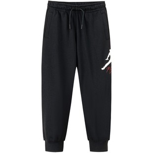 【加绒】Jordan童装儿童裤子男童长裤2025秋冬新款女童运动裤卫裤