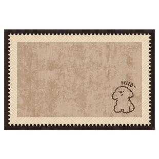 入户门地垫2026新款卡通高级感进门防滑耐脏可裁剪门内室外脚垫子