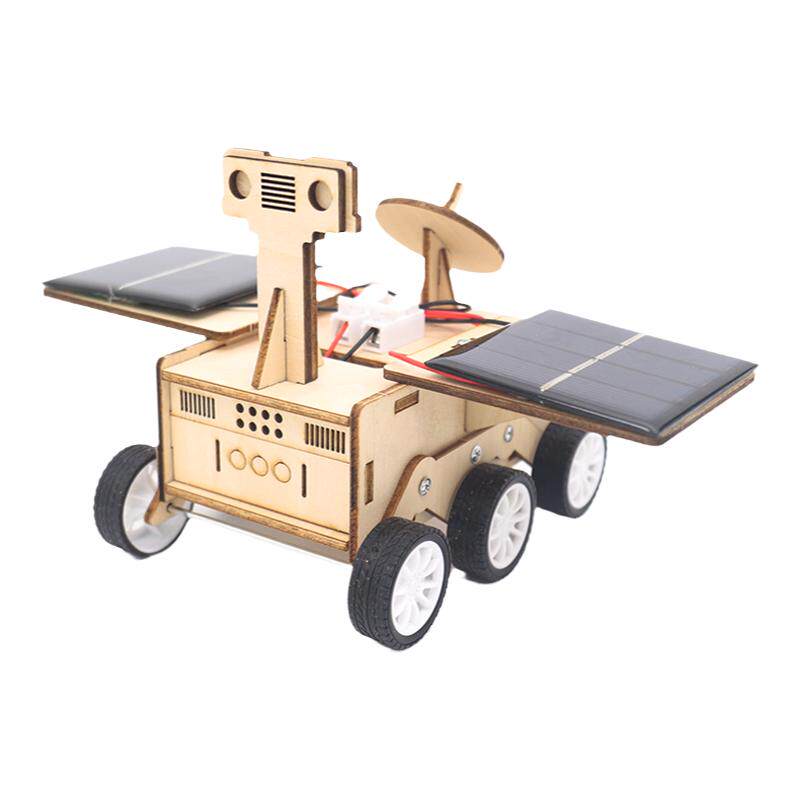 小学生科学实验教具 DIY手工材料科技小制作太阳能小车月球探测车
