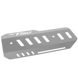 适用五羊本田NWT150 NWG150改装配件排气管防护盖装饰罩保护壳