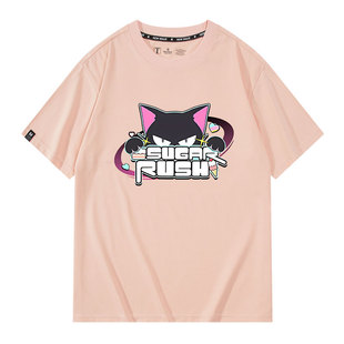 蔚蓝周边碧蓝档案动漫水美游伊吹爱莉同款cos短袖男女纯棉T恤衣服