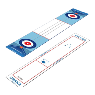 欧百娜旱地冰壶地板保龄球训练垫塑胶运动地板沙狐球定制地胶