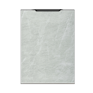 带框橱柜门板定制钢化玻璃厨房晶钢门订做铝合金瓷砖灶台柜门自装