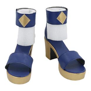 英雄联盟 泳池派对厄运小姐 动漫cosplay鞋定制游戏cos鞋看图定做