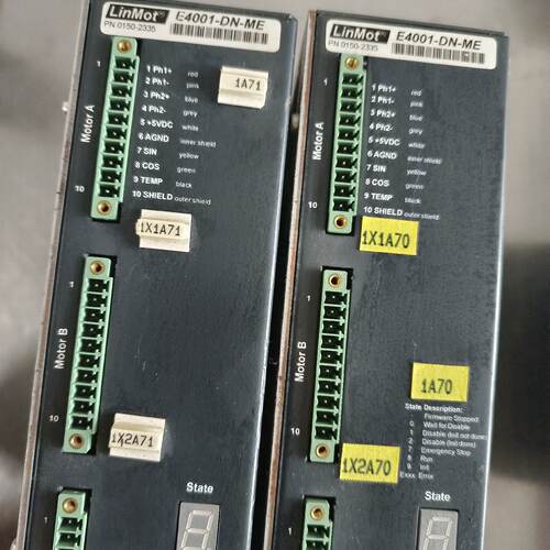 溢价-LinMot E4001-DN-ME控制器 成色如图