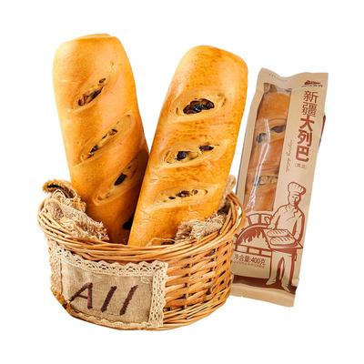 西域美农黑麦切片列巴500g