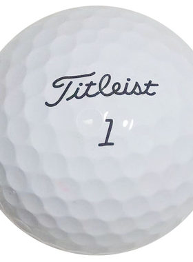 下场高尔夫球Titleist三层比赛球