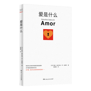 【正版】爱是什么 关于爱的经典哲学讨论直击心灵的精彩诠释用形象的比喻将爱的哲学解读具象化湖南人民出版社