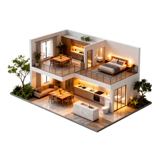 3D效果图制作CAD代画施工图建筑家装修室内设计方案3dmax建模代做