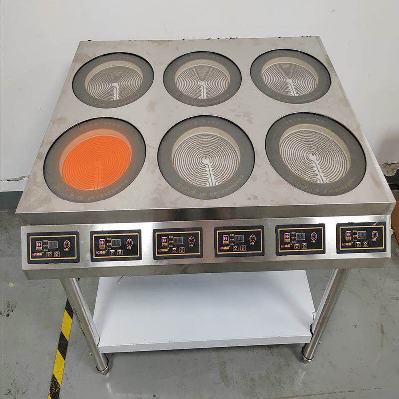 商用电陶炉厨用大功率3500W一体微晶进口面板柜式四眼六头煲仔炉,厨房电器,商用立式电磁炉/电陶炉,淘宝优惠券,粉丝福利购,淘宝优惠卷