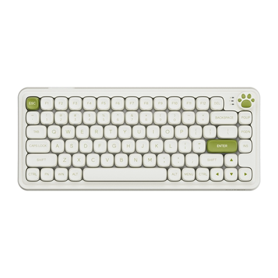 元气方糖女生高颜值三模机械键盘