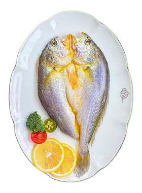 三去醇香黄鱼鲞 1kg (5条)