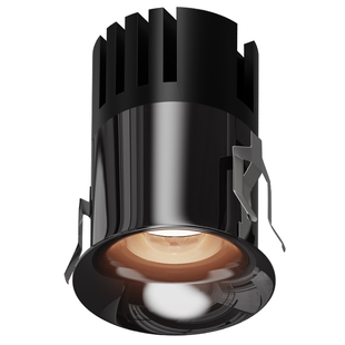 弧面射灯聚光嵌入式护眼深杯防眩无边框迷你40/50/60mm开孔天花灯