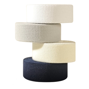 宽松紧高弹力耐用宽松紧带裤子专用腰封宽紧带裤腰黑色扁松紧带