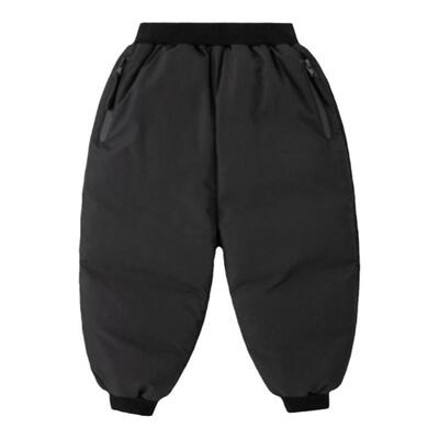 【三防科技】儿童羽绒裤冬款保暖宝宝束脚裤加厚冬季男童休闲长裤