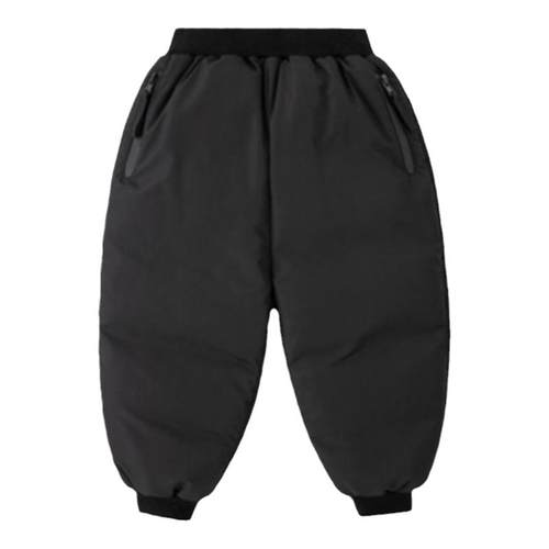 【三防科技】儿童羽绒裤冬款保暖宝宝束脚裤加厚冬季男童休闲长裤