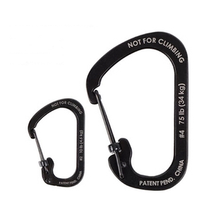 战甲正品 NITEIZE奈爱斯莱德C字扣户外登山安全扣带锁挂钩2号4号