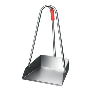 加厚铁簸箕单个户外工厂车间环卫庭院专用铁畚斗撮箕不锈钢垃圾铲