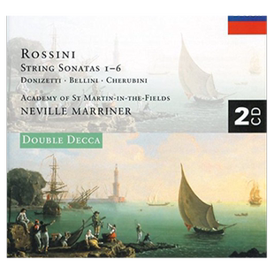 【中图音像】罗西尼 弦乐奏鸣曲 2CD 进口碟片 企鹅评鉴三星唱片