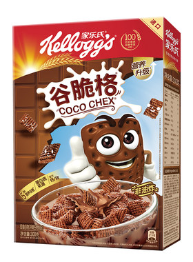 家乐氏即食谷物谷脆格巧克力麦片