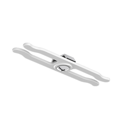 窗帘轨道防漏光遮光神器交叉器闭合器交叉片对接器防回弹嗞吸通用