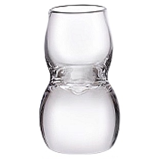 创意中式葫芦白酒杯厚底子弹杯烈酒杯子手工制作小容量一口杯8ml