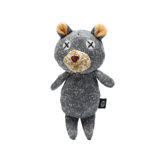 YUMMY日本针织毛绒玩具fad狗狗发声独处解闷宠物玩偶互动陪伴幼犬