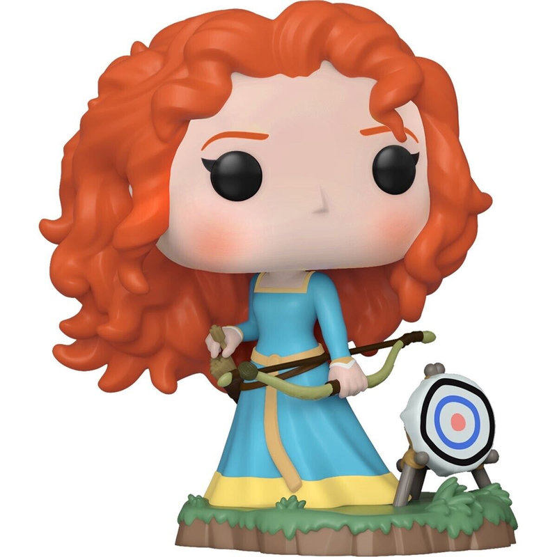 FUNKO迪士尼公主POP公仔冰雪奇缘安娜 花木兰梅莉达手办玩具人偶