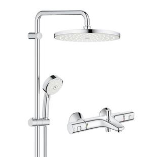 Grohe德国高仪200恒温花洒冷触冷热龙头手持花洒套装