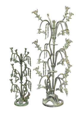 仿古青铜器三星堆神树摆件纪念品工艺定制收藏客厅办公室影视道具