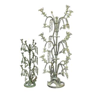 仿古青铜器三星堆神树摆件纪念品工艺定制收藏客厅办公室影视道具