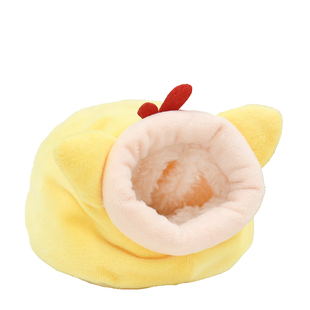 小仓鼠窝保暖棉窝棉花花枝鼠金丝熊睡觉屋躲避窝防咬睡房过冬用品