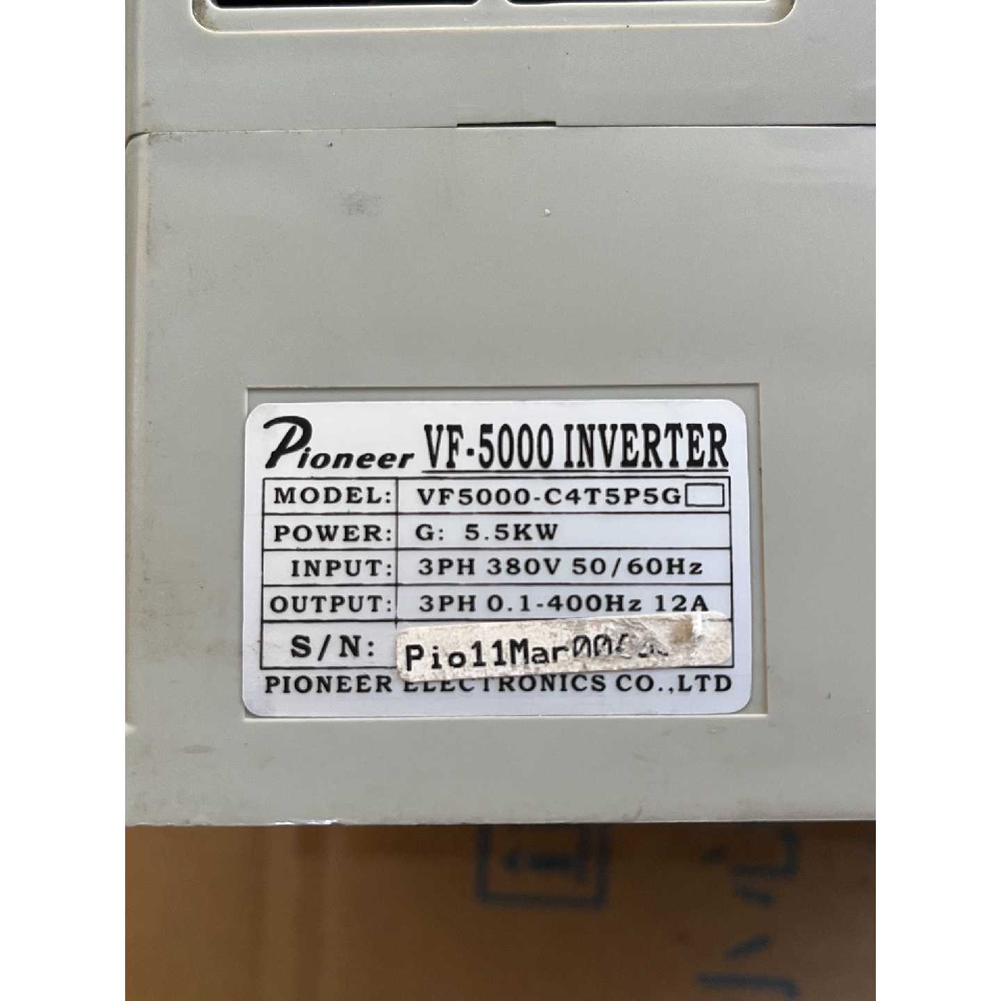 议价派尼尔变频器VF5000-C4T5P5G 5.5KW
