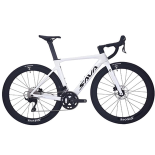 SAVA萨瓦A7L碳纤维公路车禧玛诺R7100变速油碟刹24速竞赛级自行车