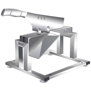 切甘蔗架子刀切节机削皮切段一体机刨皮切断块闸铡刀切甘蔗的机器