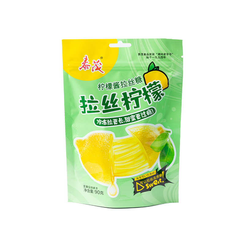 泰茂拉丝糖麦芽糖网红8090后童年怀旧零食水果软糖粘牙糖果