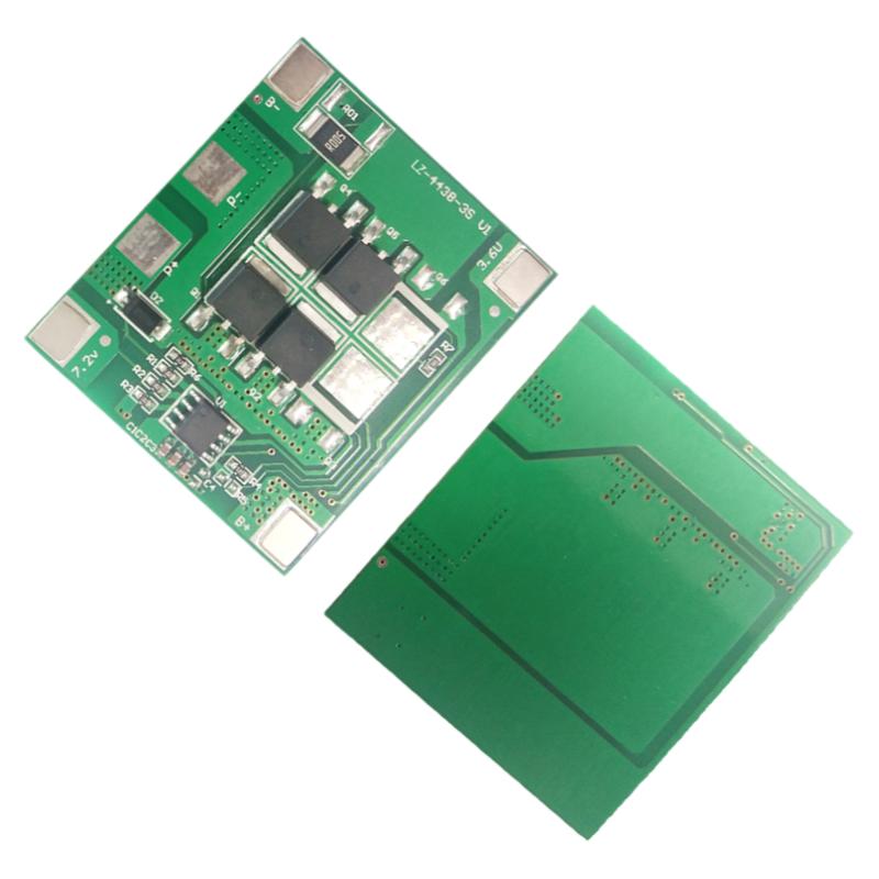 3串三元锂电池保护板12V10A15A20A喷雾器太阳能路灯渔具保护板BMS