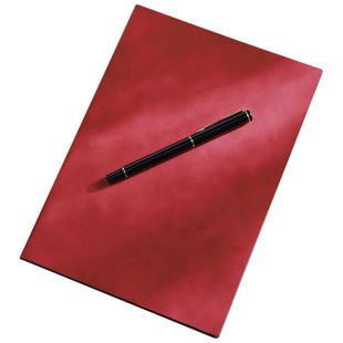 b5大笔记本子简约大号记事本商务办公大学生读书课堂笔记本加大本子会议记录本日记本文艺定制可印logo软皮面