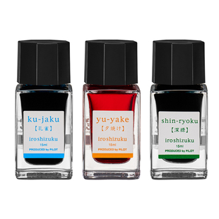 日本PILOT百乐INK-15色彩雫彩色自然色钢笔墨水15ML非碳素墨水