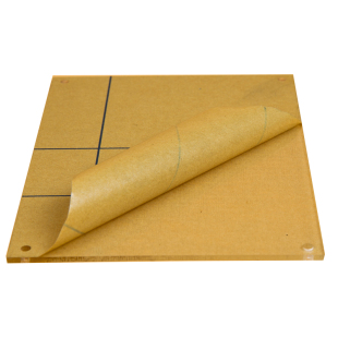 亚克力板高透明有机玻璃加工定制塑料手工材料激光切割打孔展示盒